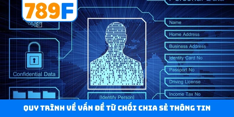 Quy trình về vấn đề từ chối chia sẻ thông tin